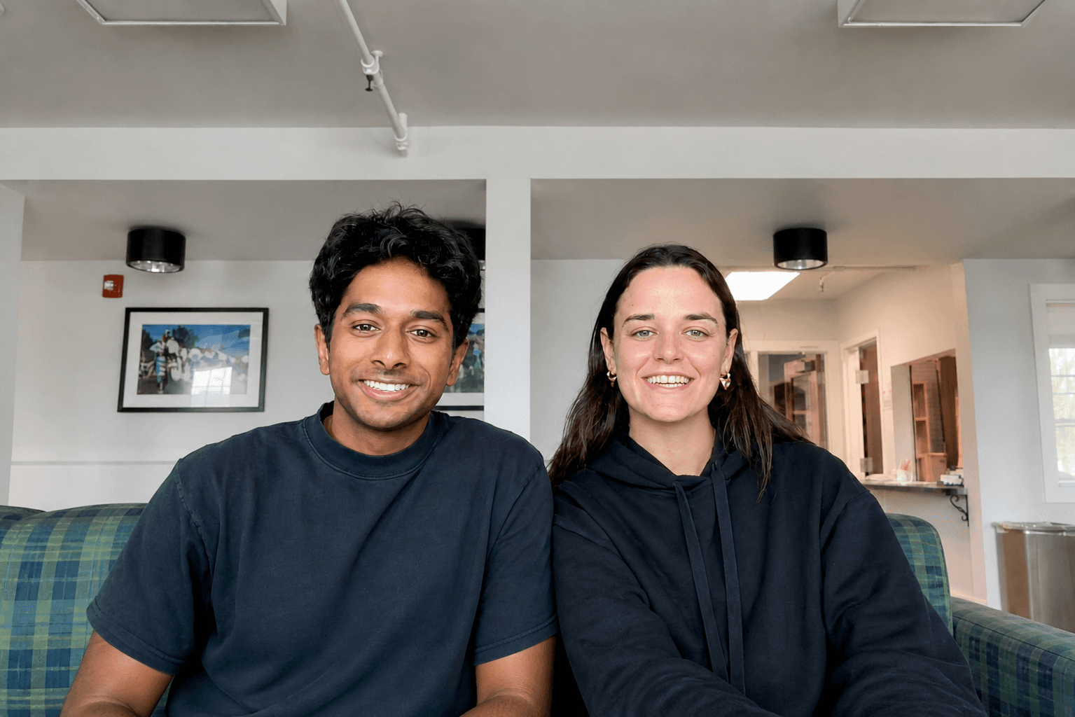 Harshith Yallampalli and Ella Klinsky, Co-Founders of Gnomon